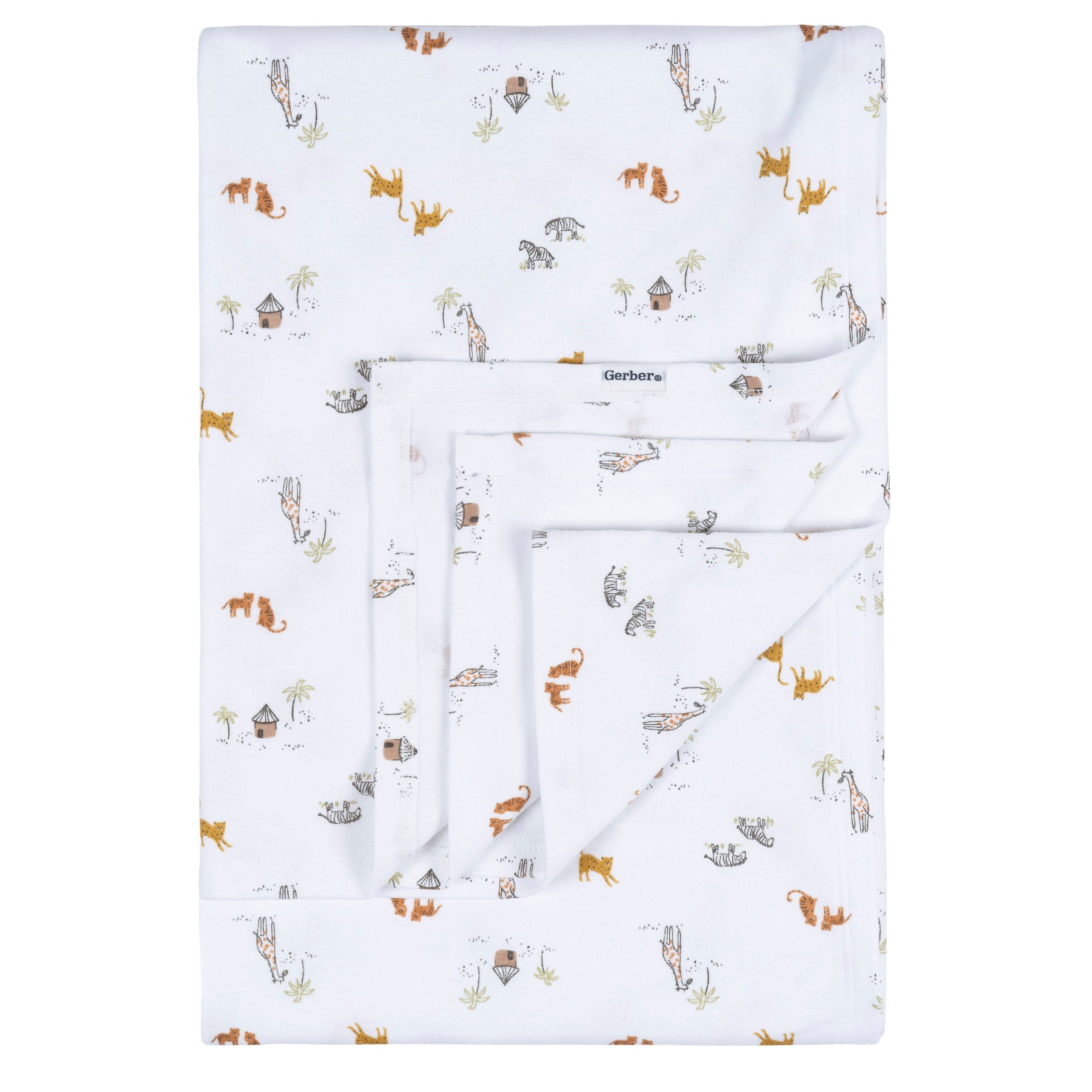 3-Piece Baby Neutral Safari Sleep Starters Gift Set - Image 9