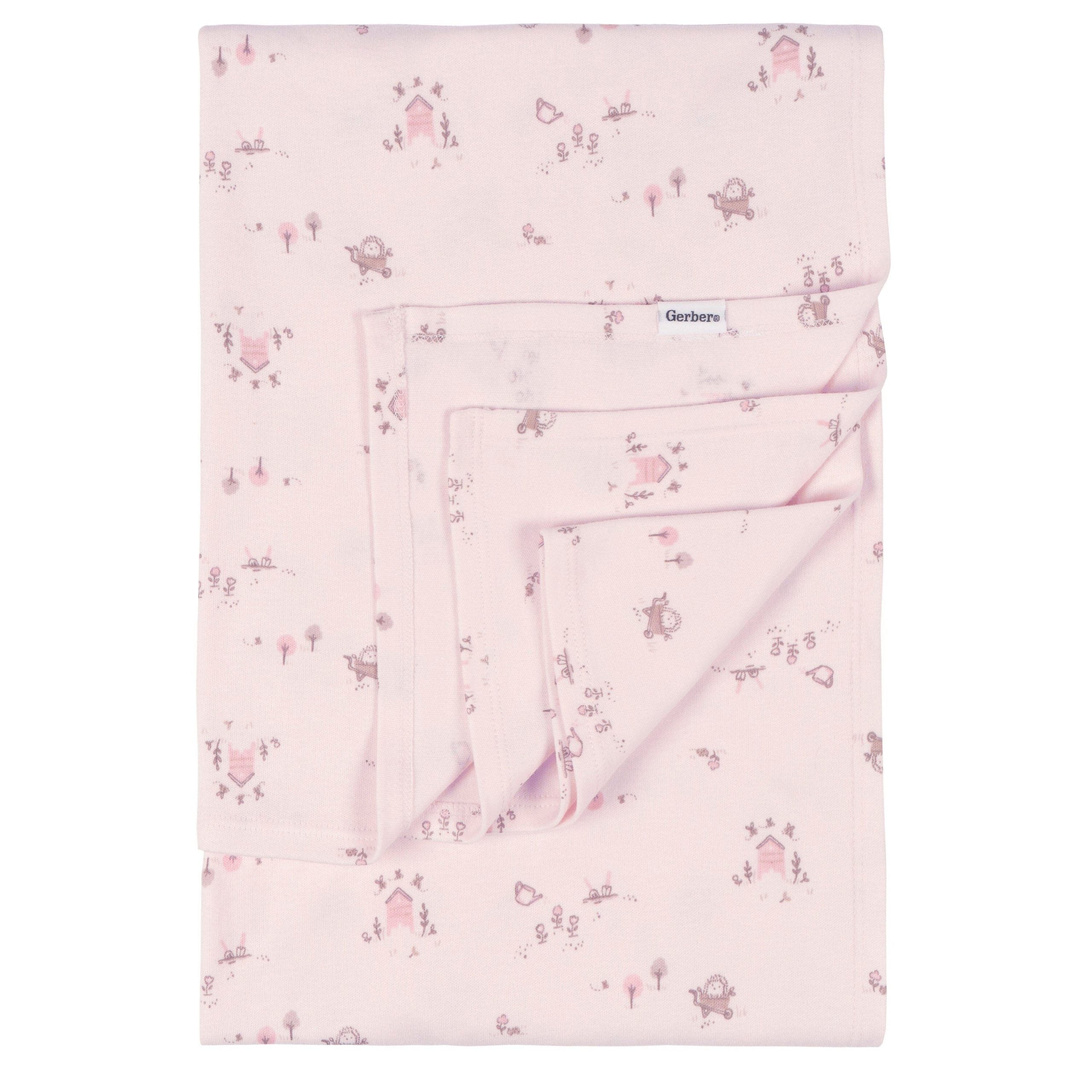 3-Piece Baby Girls Garden Sleep Starters Gift Set - Image 6