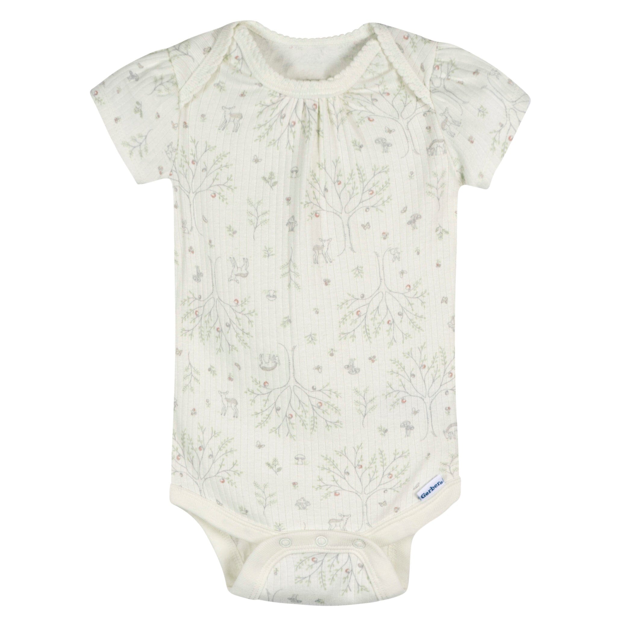 5-Piece Baby Girls Deer Bodysuits & Pants Set - Image 4