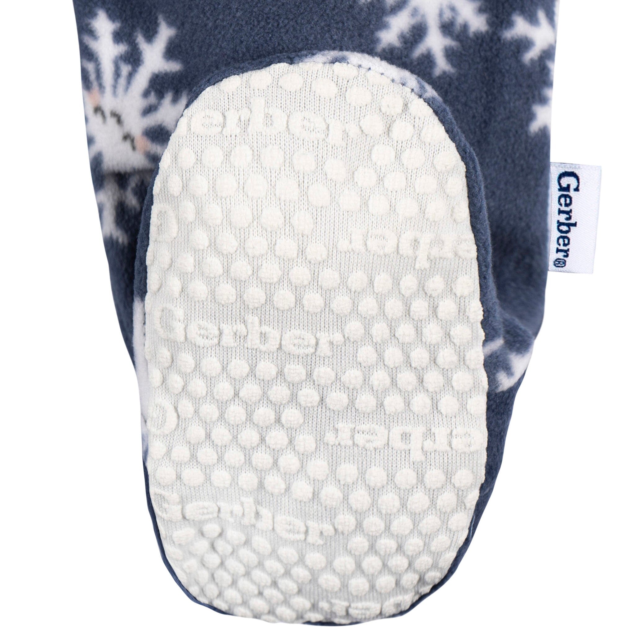 Baby & Toddler Boys Blue Snowflakes Footed Fleece Pajamas - Image 5