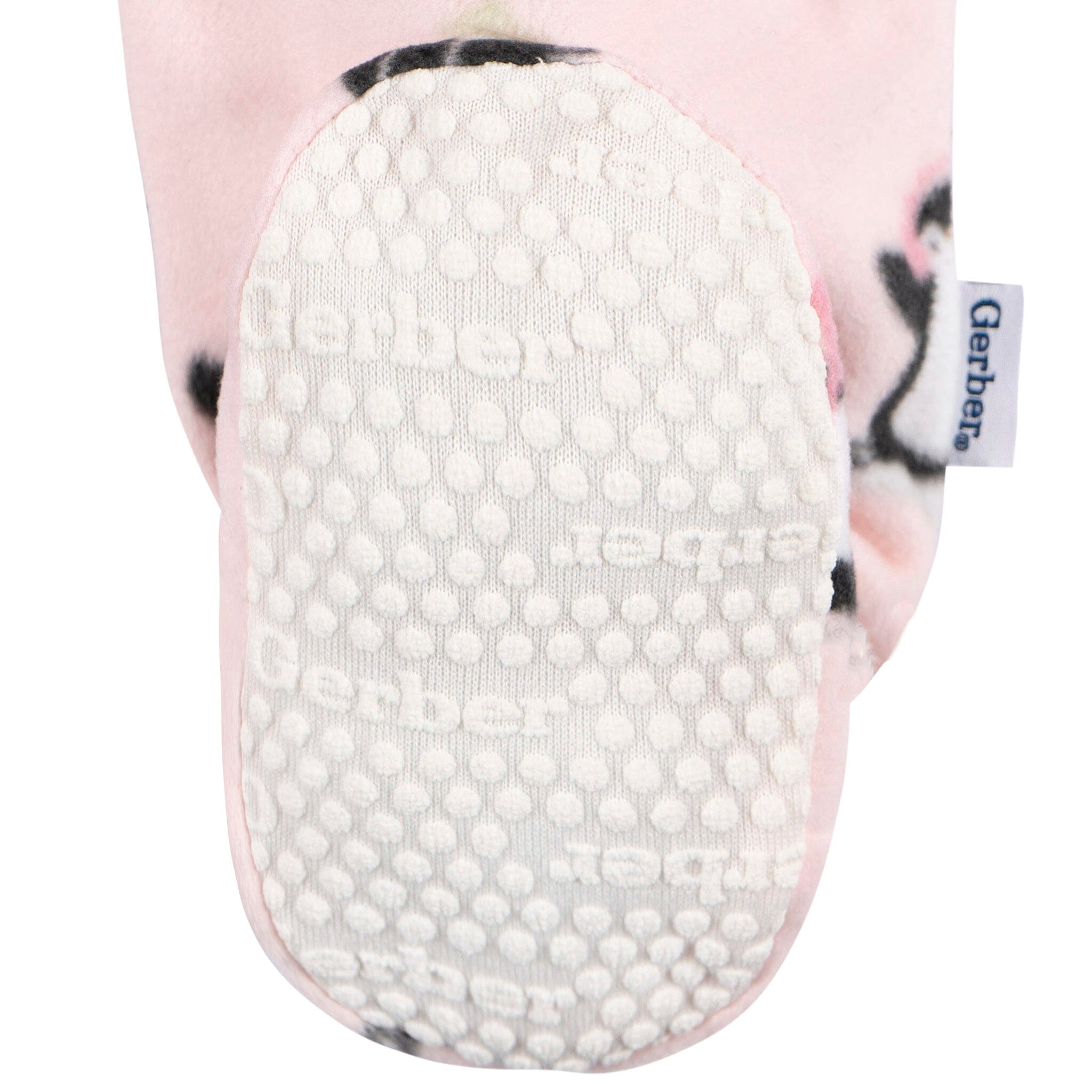 Baby & Toddler Girls Pink Penguins Footed Fleece Pajamas - Image 5
