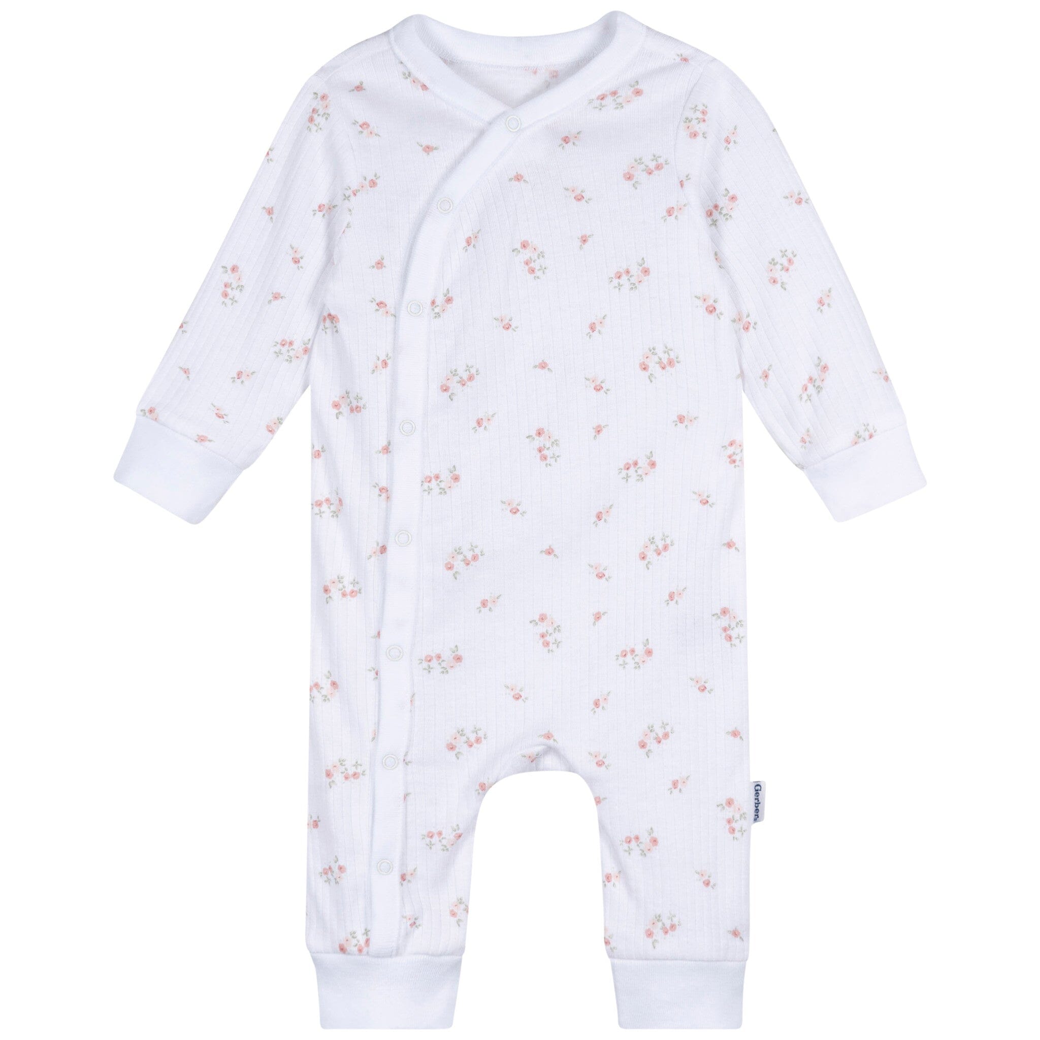 Baby Girls Floral Footless Pajamas