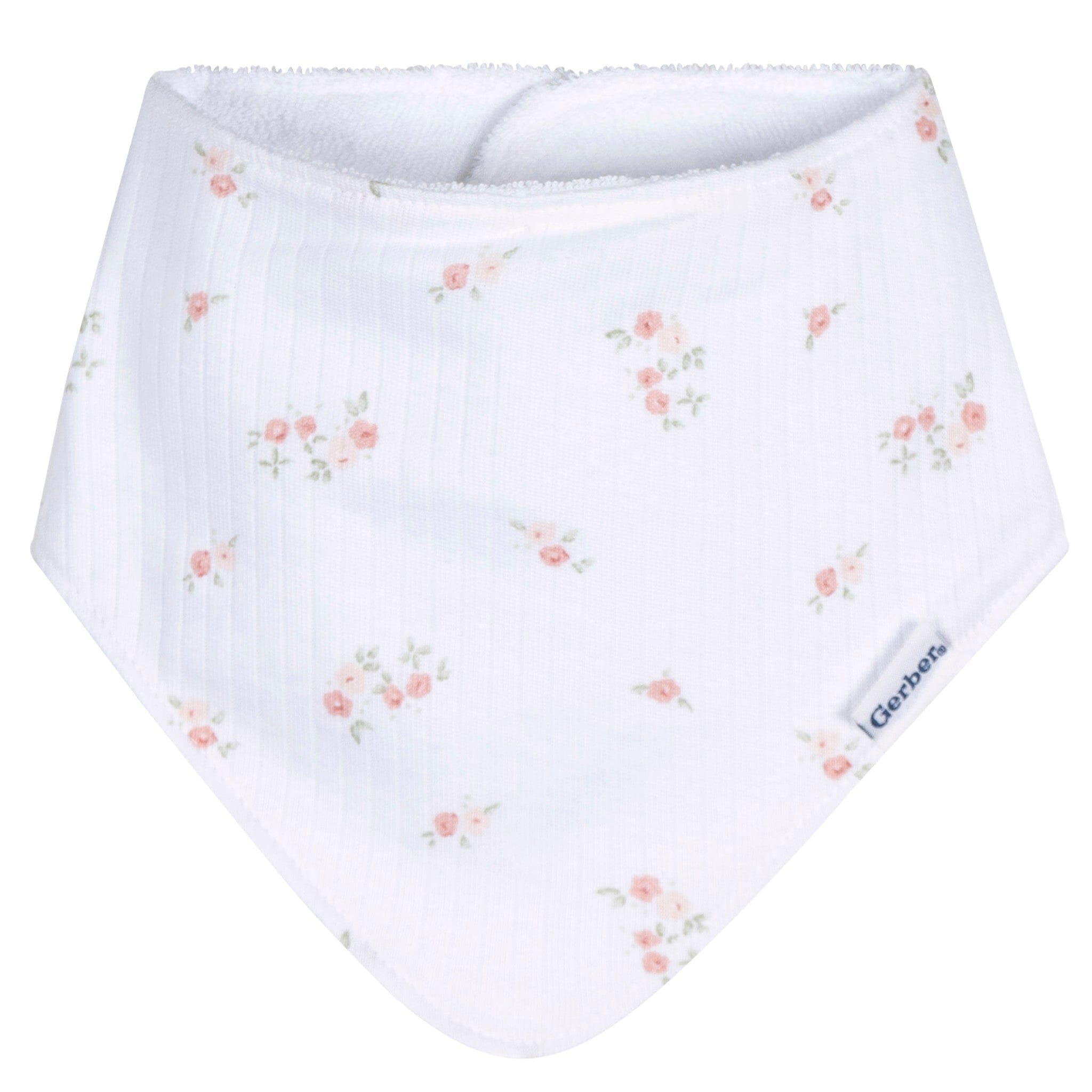 3-Pack Baby Girls Deer Bandana Bib - Image 3