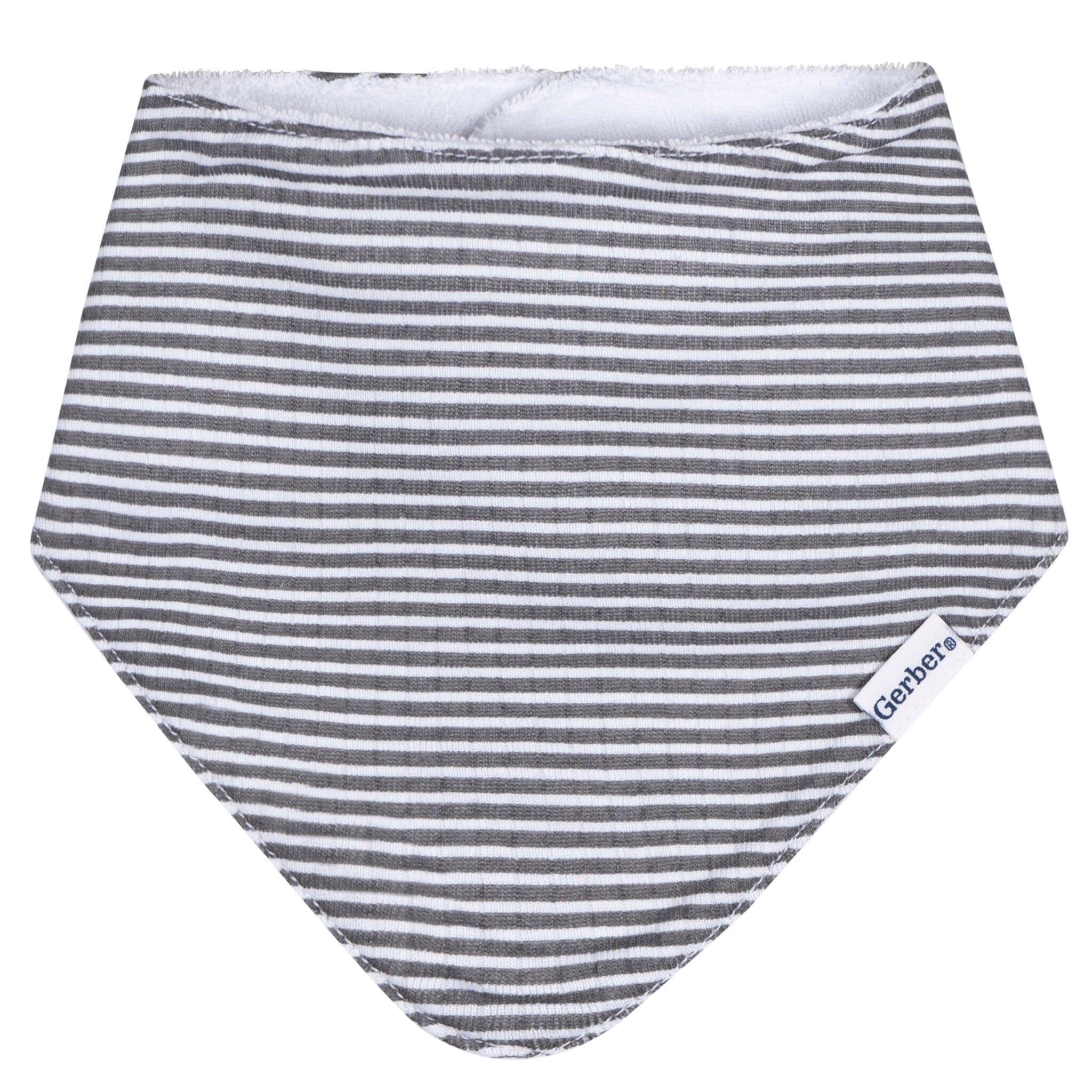 3-Pack Baby Neutral Safari Bandana Bib - Image 4