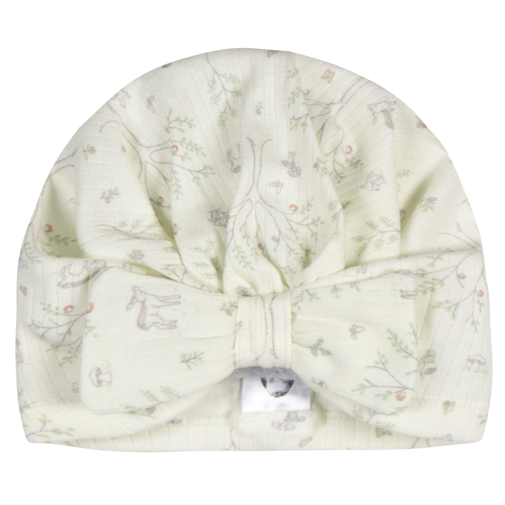 4-Piece Baby Girls Deer Cap and Mitten Set - Image 2