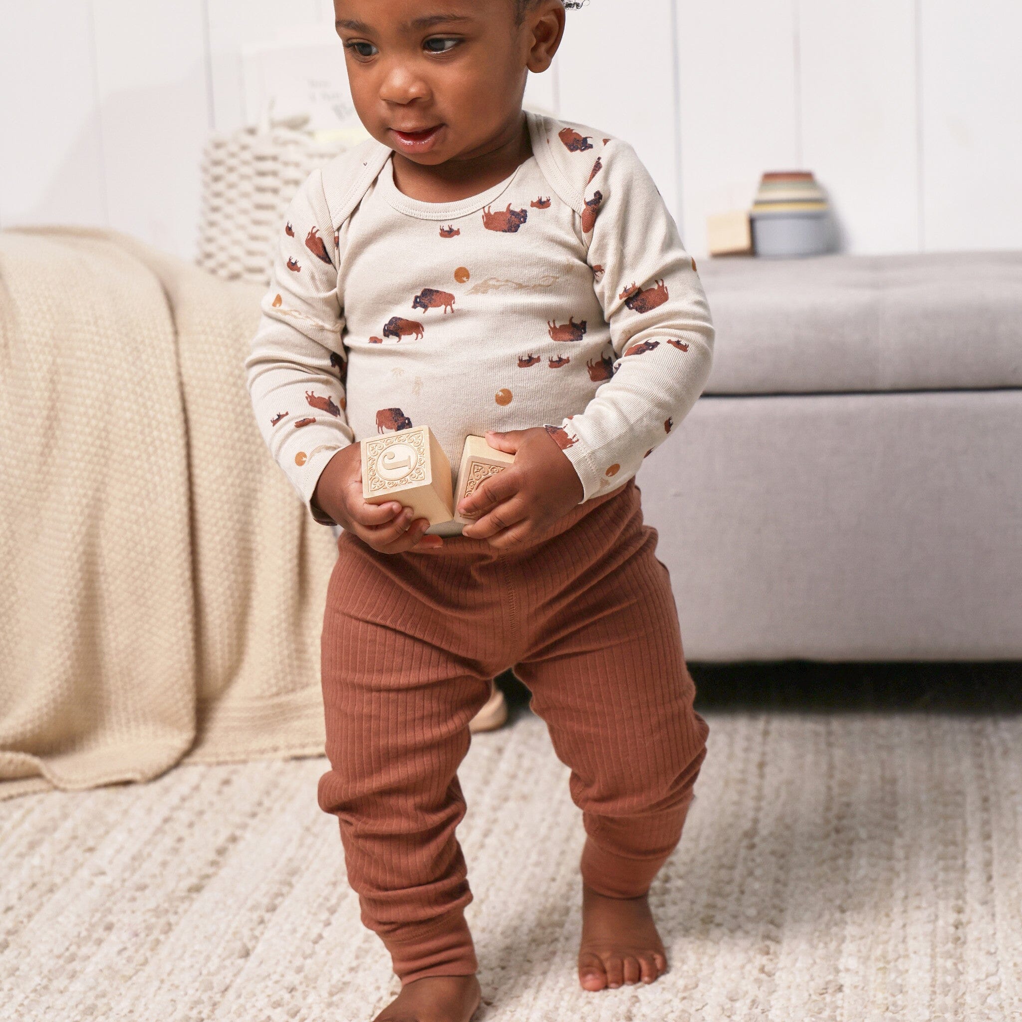 4-Pack Baby Boys Vintage Indigo Active Pants - Image 5