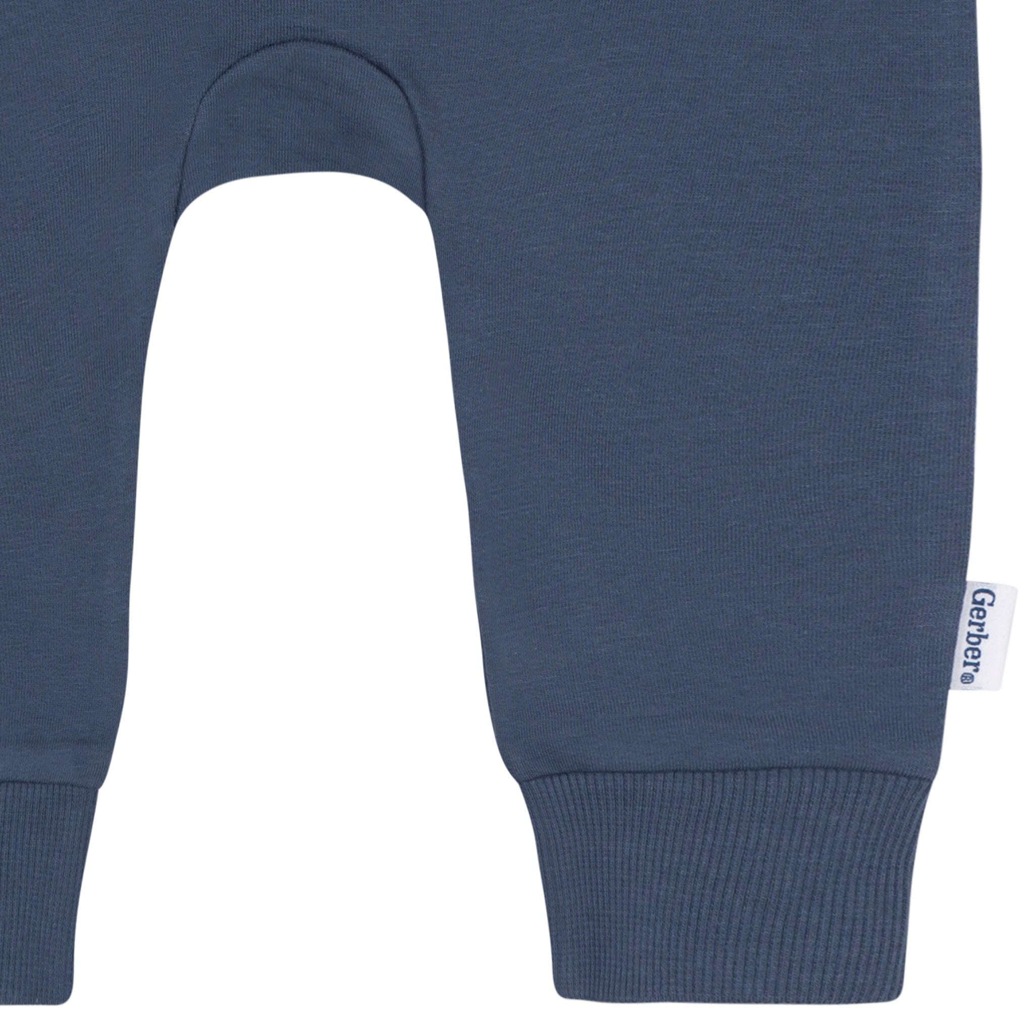 3-Pack Baby & Toddler Boys Stripe, Navy, & Brown Jogger Pants - Image 3