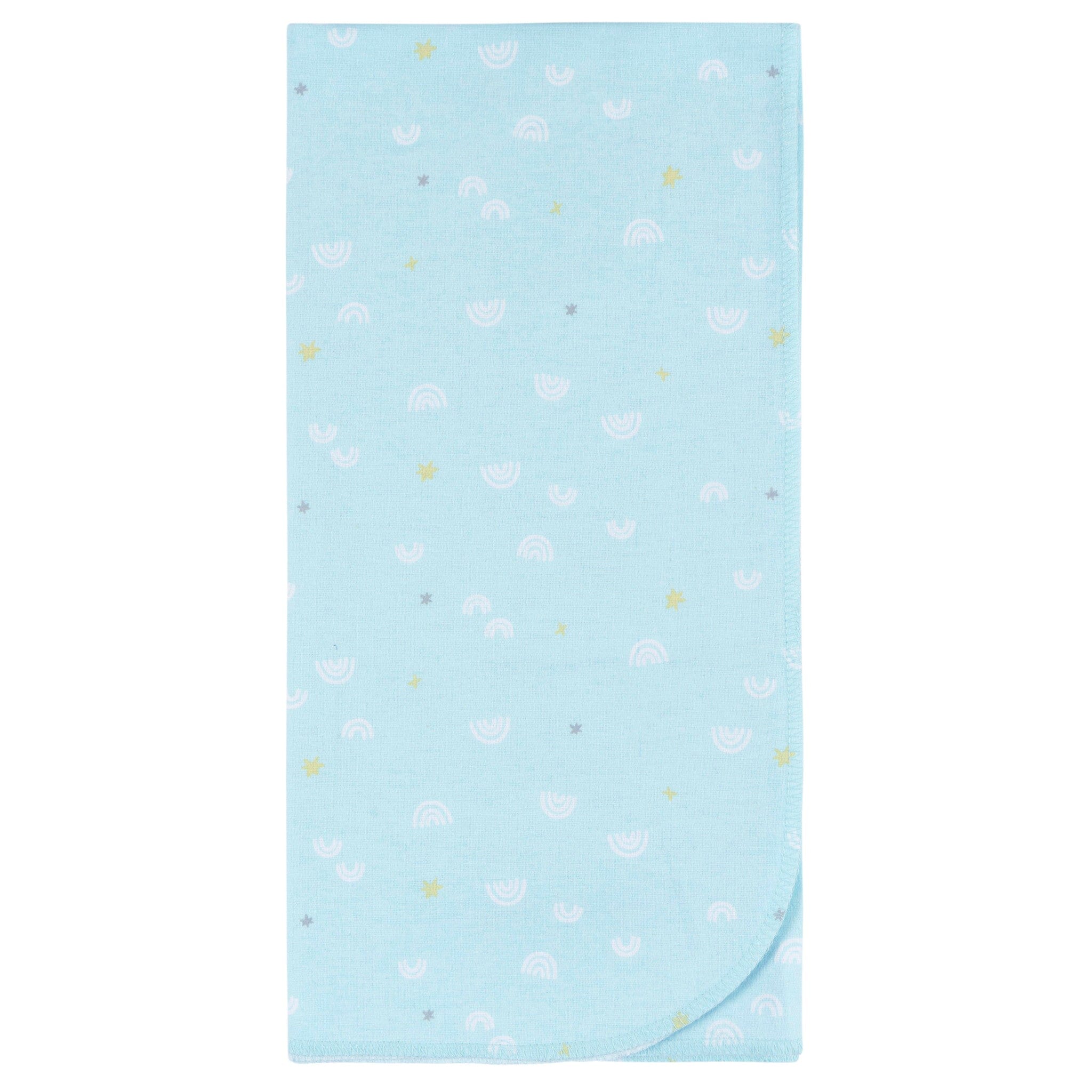 2-Pack Baby Neutral Little Animals Flannel Blankets - Image 4