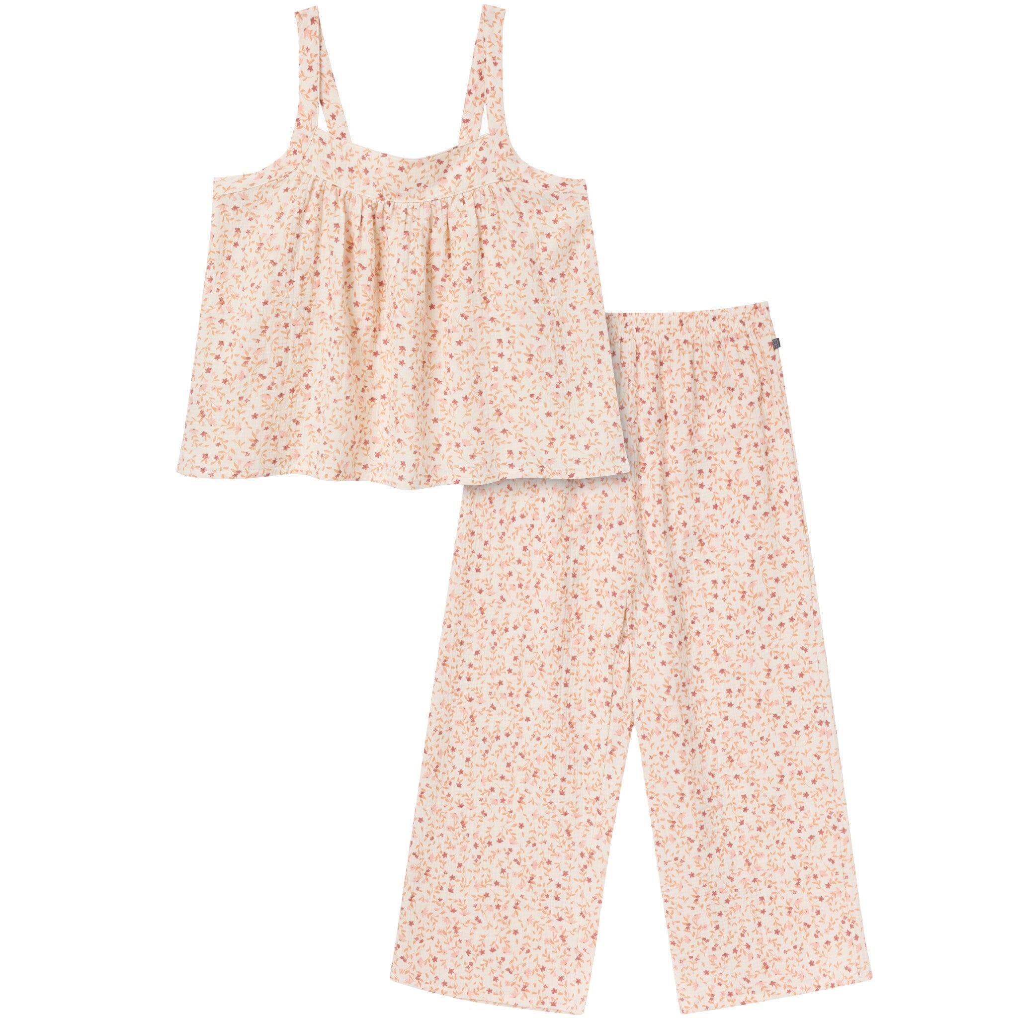 Mommy & Me Vine Floral Top & Cropped Pant Bundle - Image 8