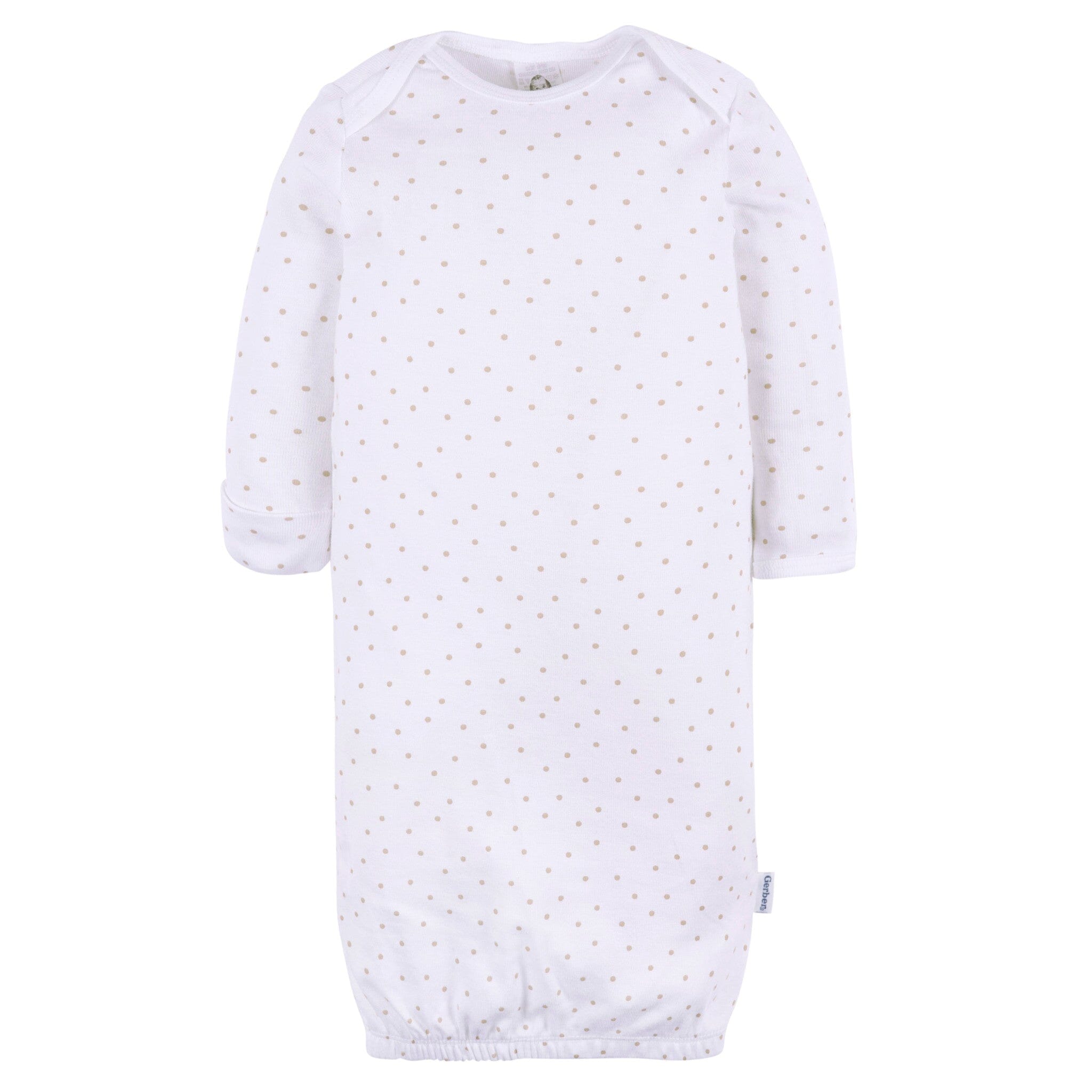 3-Pack Baby Girls Pastel Lap Shoulder Gowns - Image 5