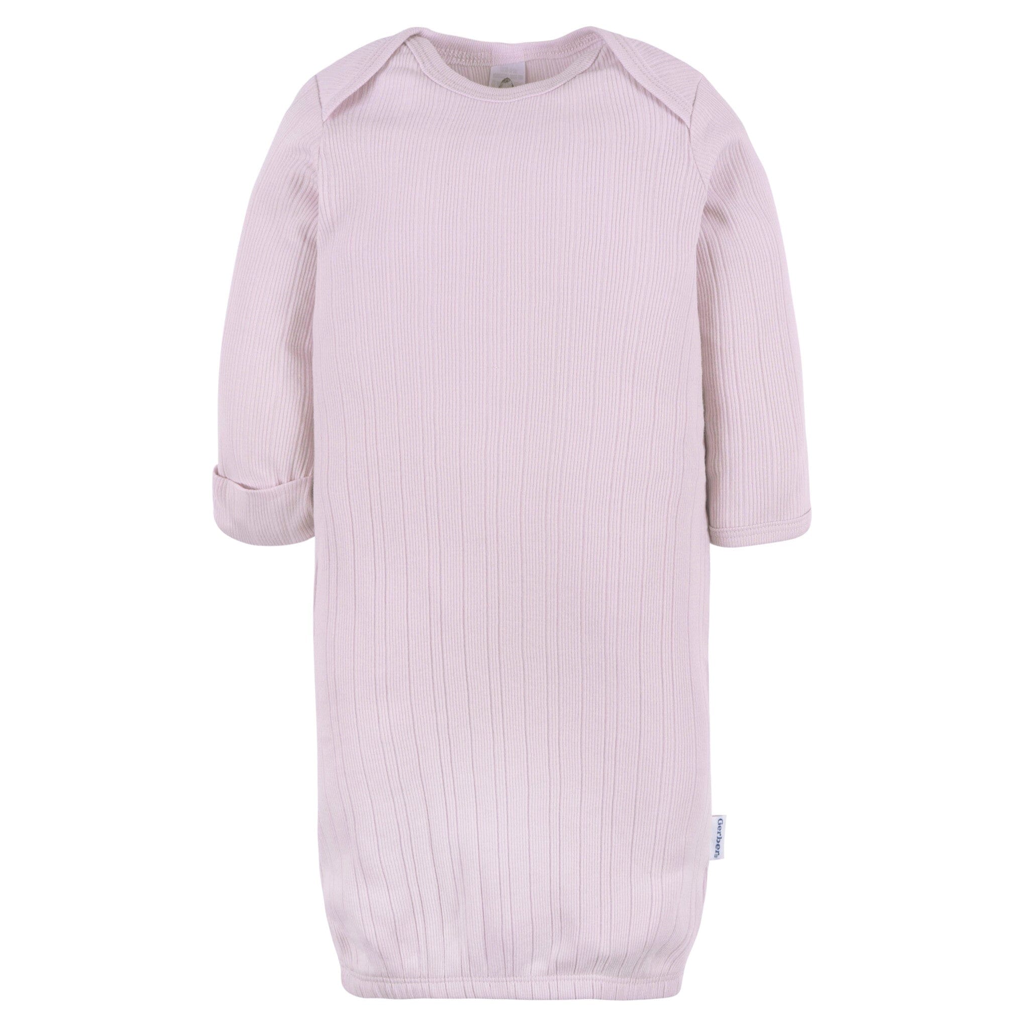 3-Pack Baby Girls Pastel Lap Shoulder Gowns - Image 6