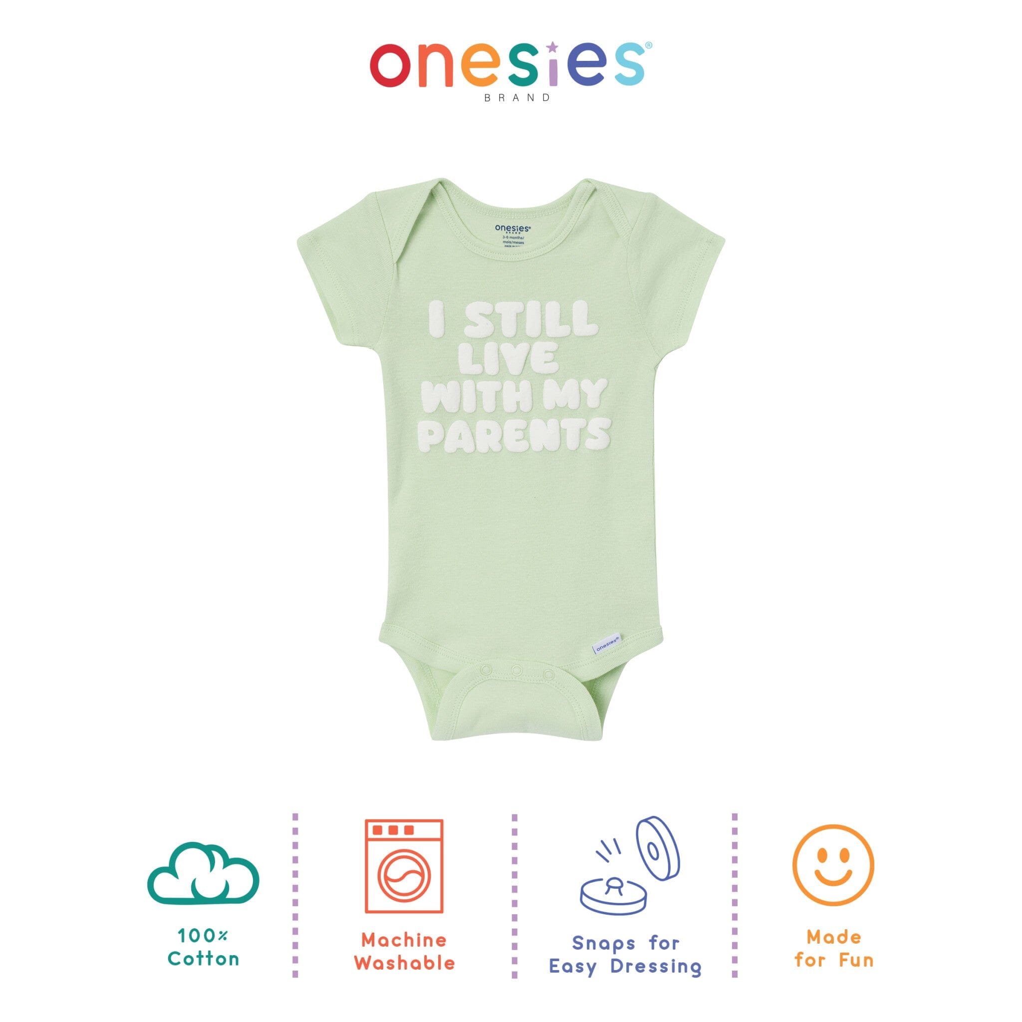 20-Piece Baby Neutral I Still Live With My Parents Layette - Image 23