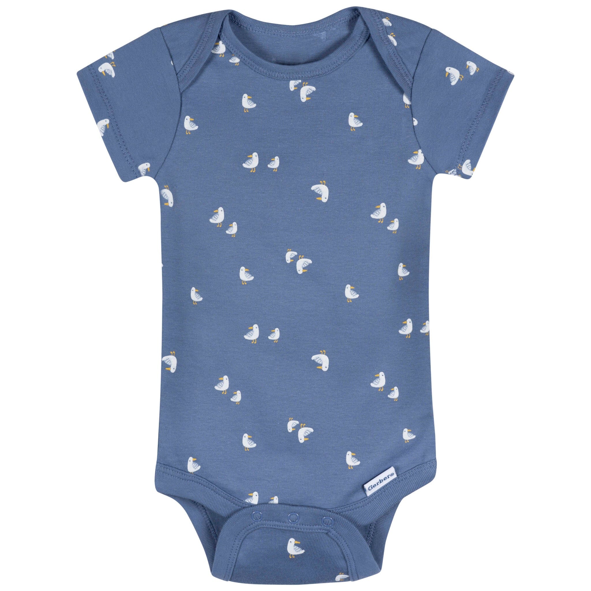 3-Pack Baby Boys Little Lighthouse Short Sleeve Onesies® Bodysuits - Image 6