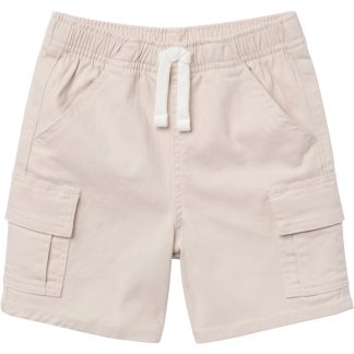 Baby & Toddler Boys Tan Twill Cargo Shorts