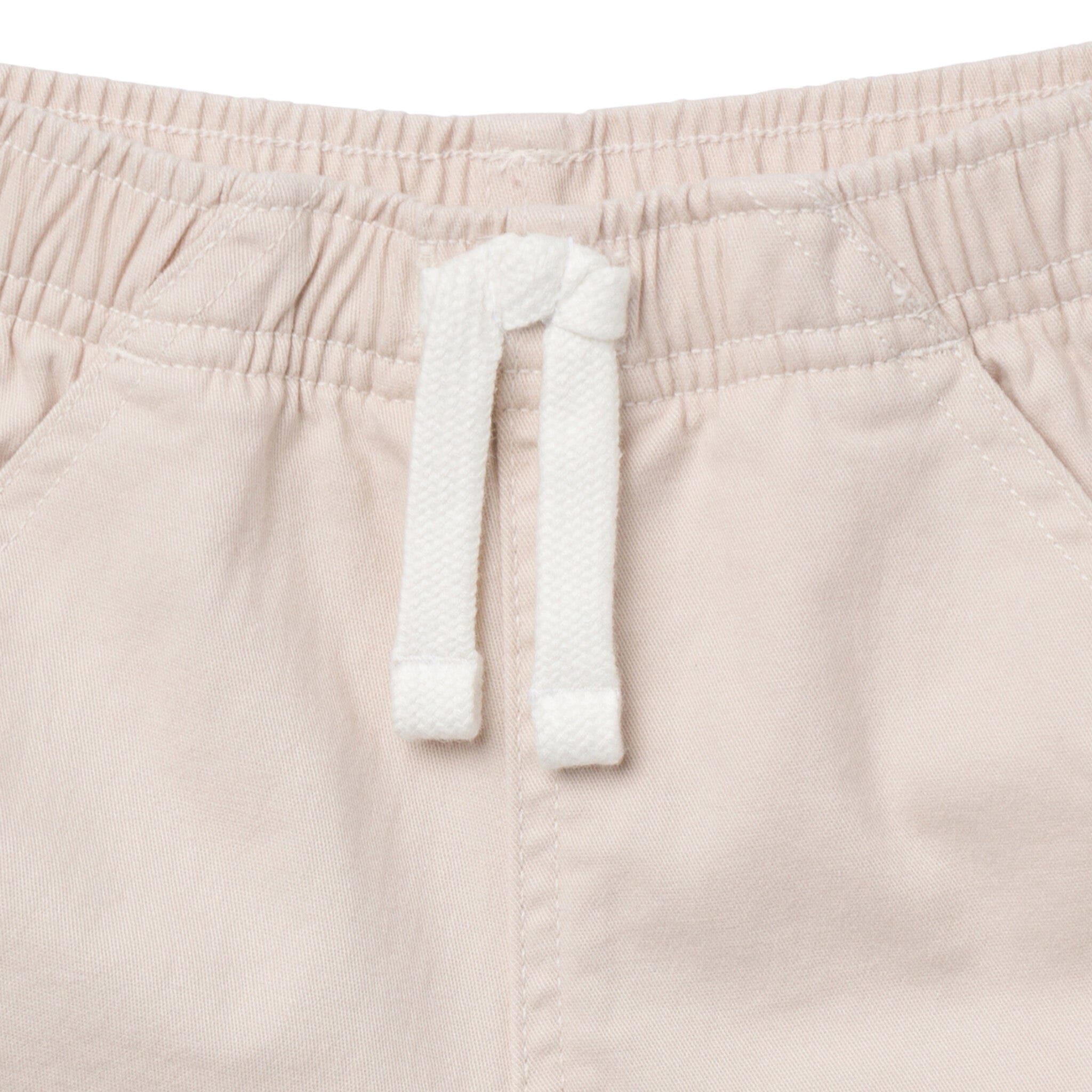 Baby & Toddler Boys Tan Twill Cargo Shorts - Image 2