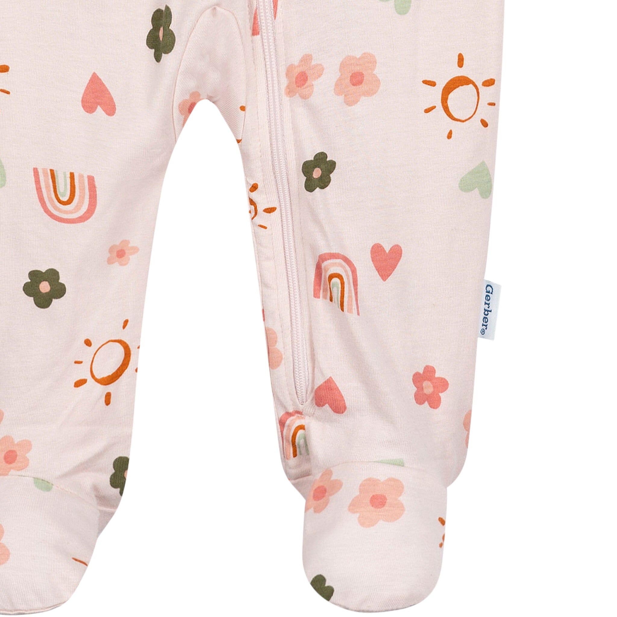 Baby Girls Sunshine & Rainbows Sleep 'N Play - Image 6
