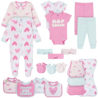 20-Piece Baby Girls Sweet Treat Layette