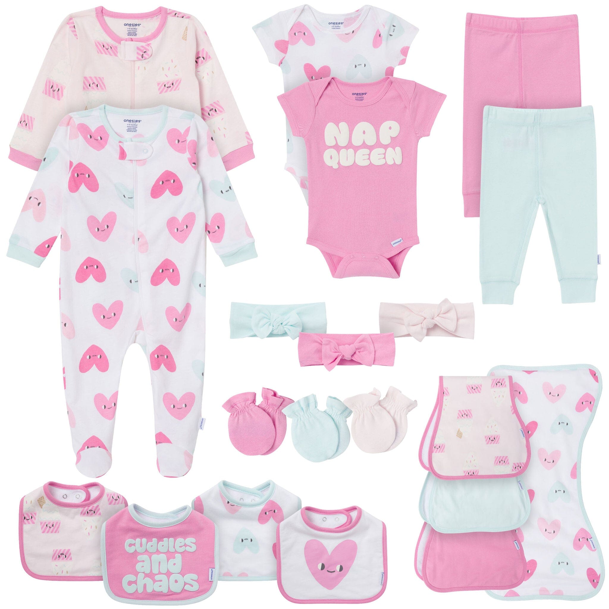 20-Piece Baby Girls Sweet Treat Layette