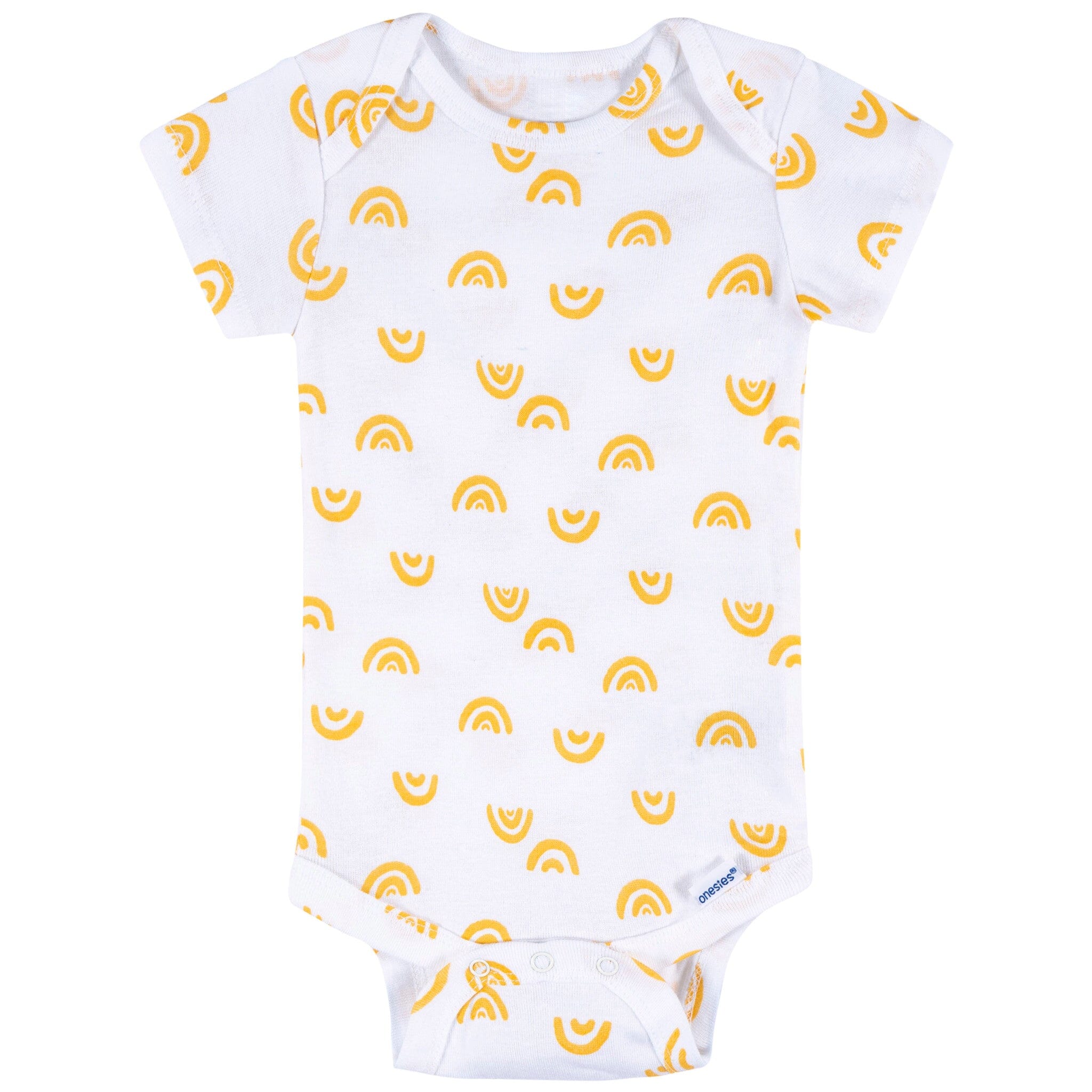8-Pack Baby Girls Cool Snacks Short Sleeve Onesies® Bodysuits - Image 2