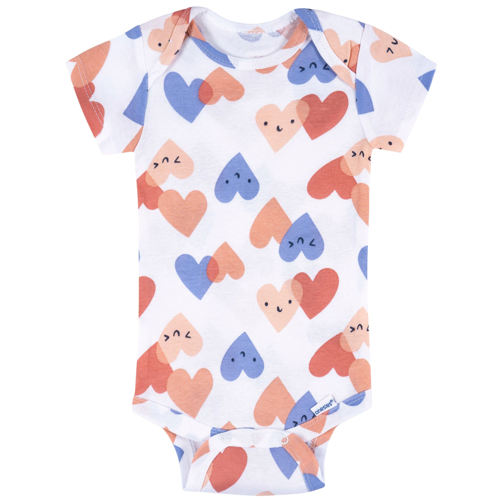 8-Pack Baby Girls Cool Snacks Short Sleeve Onesies® Bodysuits - Image 3
