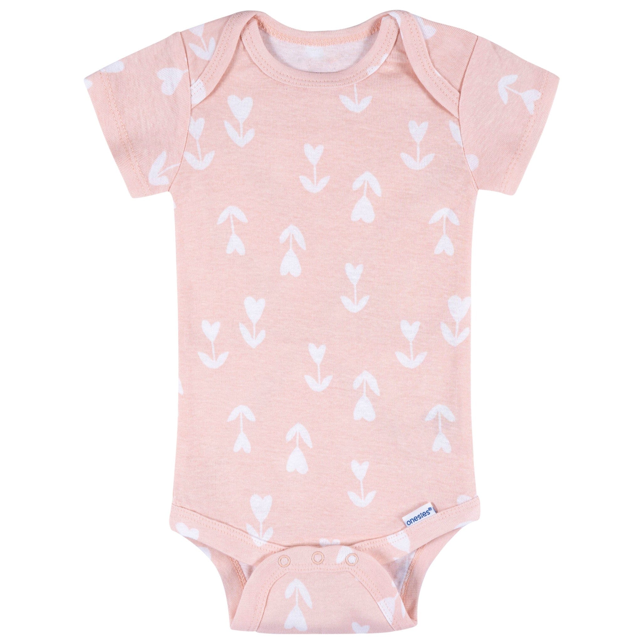 8-Pack Baby Girls Cool Snacks Short Sleeve Onesies® Bodysuits - Image 4