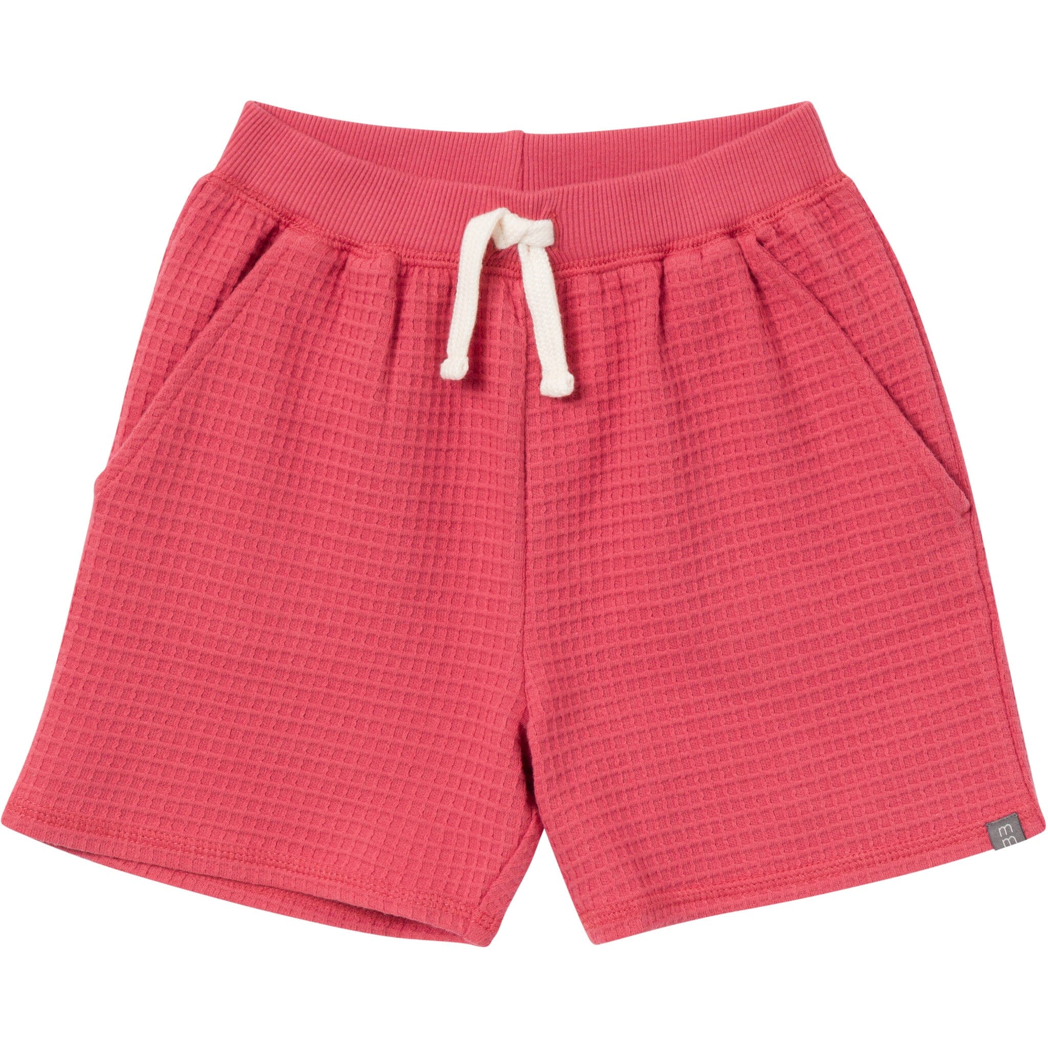 2-Piece Infant & Toddler Boys Dusty Red Long Sleeve Top and Shorts Set - Image 5
