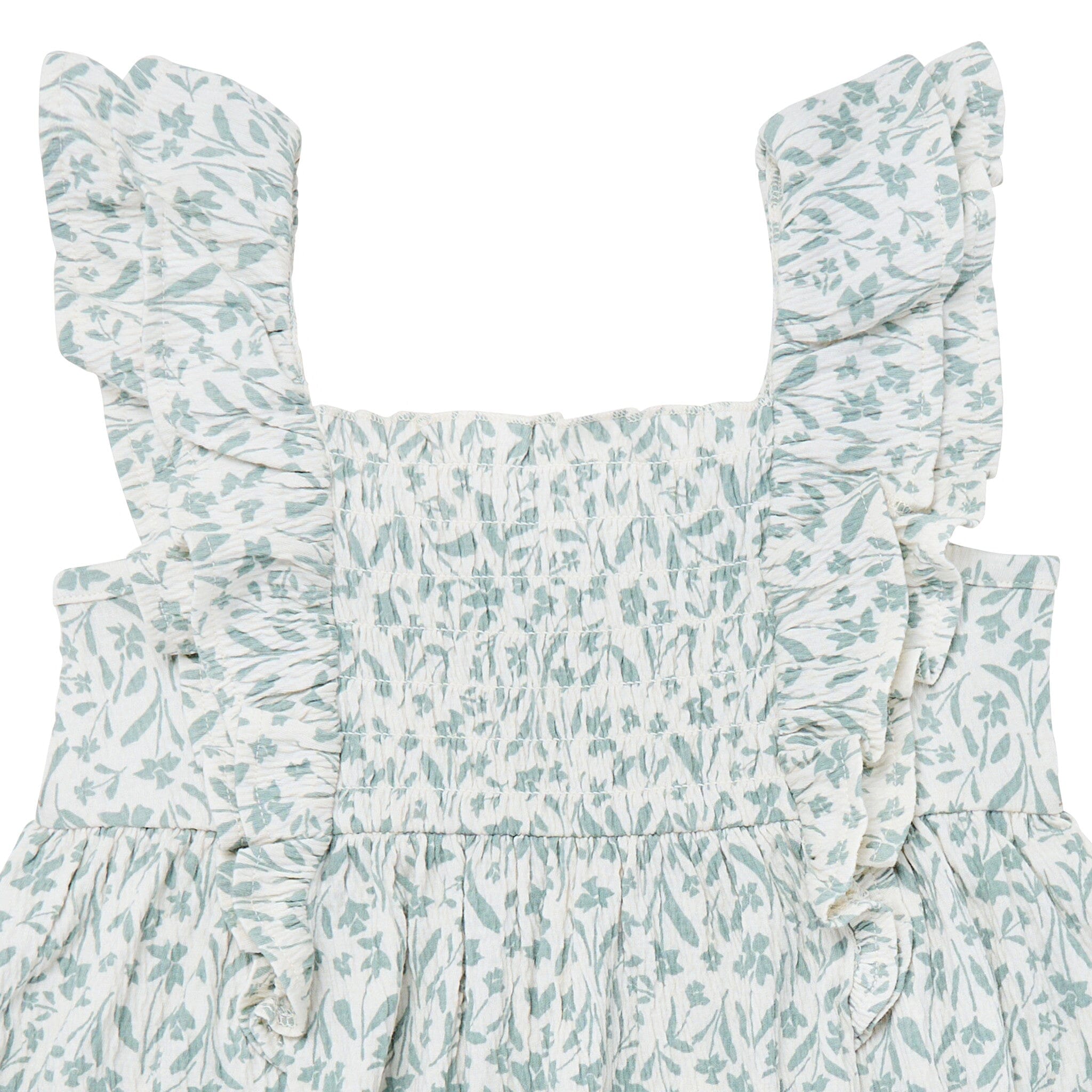 Infant & Toddler Girls Daffodil Smocked Ruffle Dress - Image 2