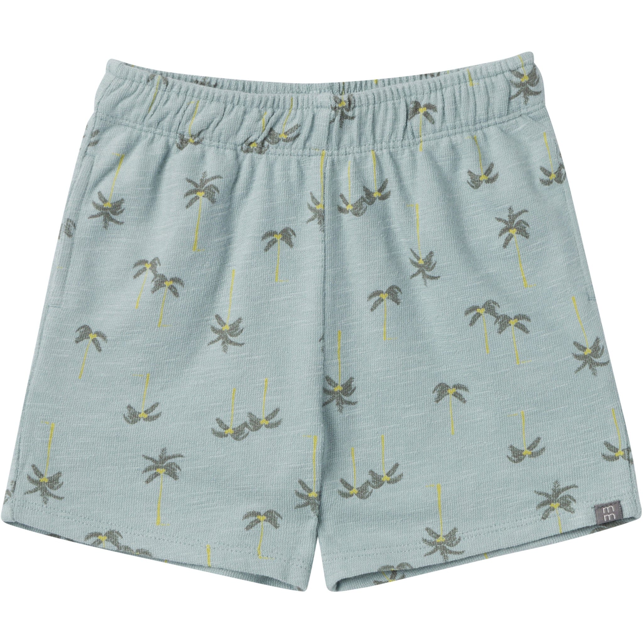 2-Piece Infant & Toddler Boys Blue Palms Button Front Shirt and Shorts Set - Image 6