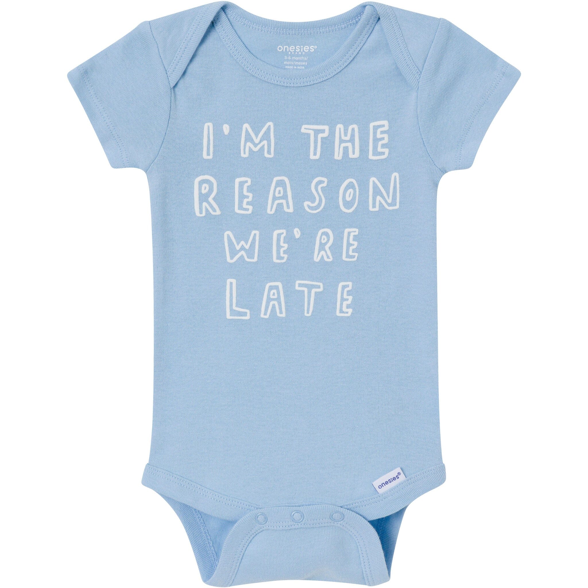 20-Piece Baby Boys I'm The Reason We're Late Layette - Image 18