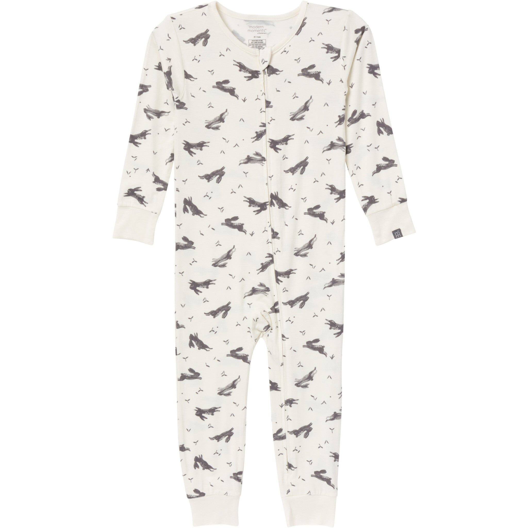 2-Pack Baby & Toddler Neutral Blue Plaid Viscose Snug Fitting Footless Pajamas - Image 4