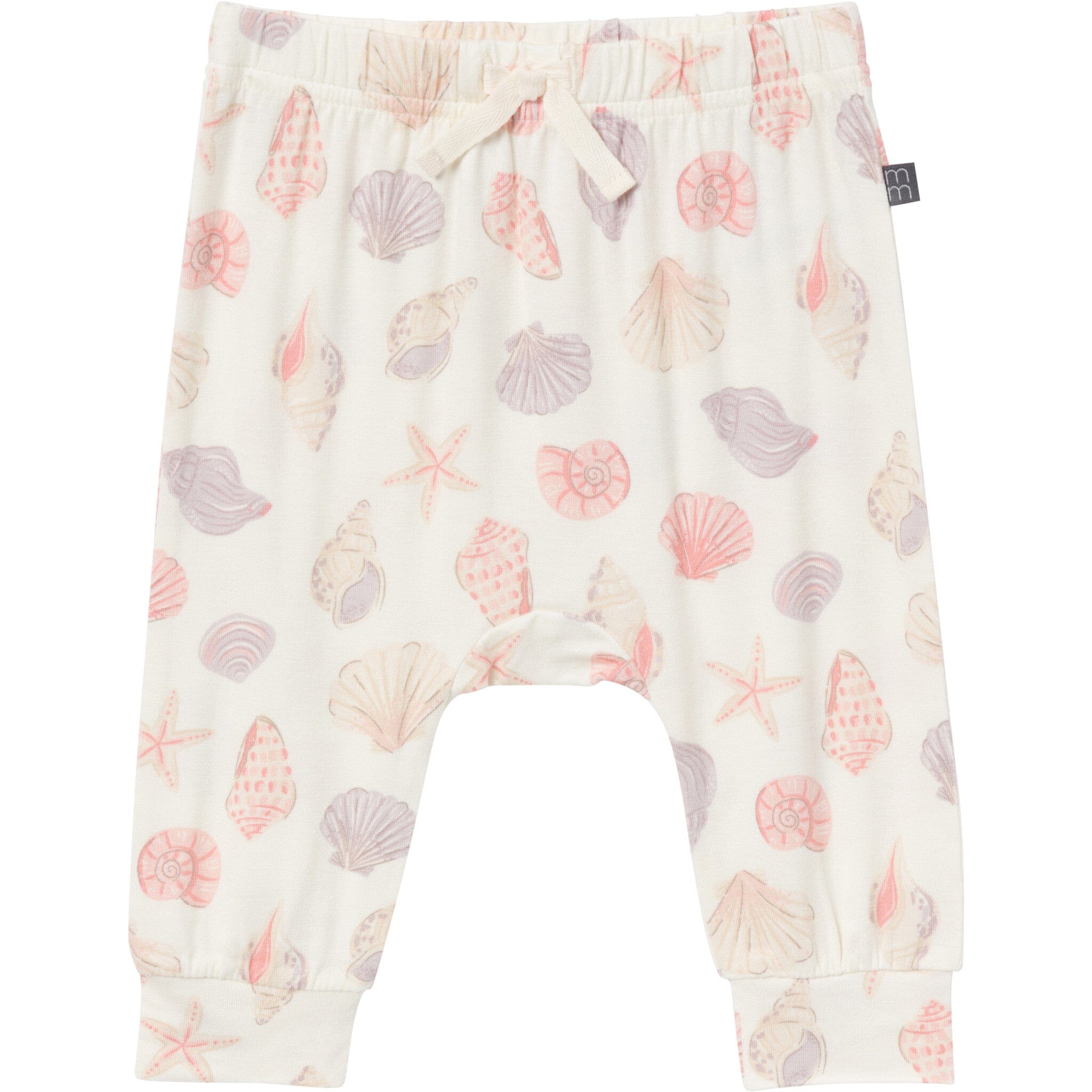 4-Piece Baby Girls Ivory Seashells Viscose Bodysuits and Pants Set - Image 7
