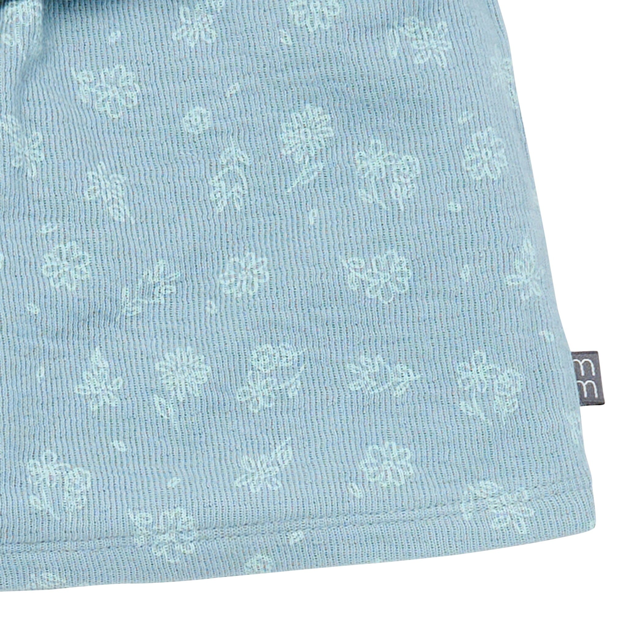 2-Piece Infant & Toddler Girls Teal Floral Top and Shorts Set - Image 6