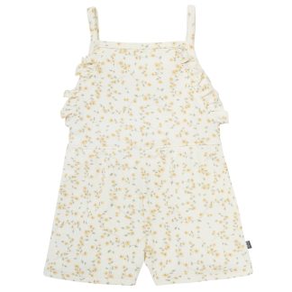 Infant & Toddler Girls Ivory Vines Ruffle Romper