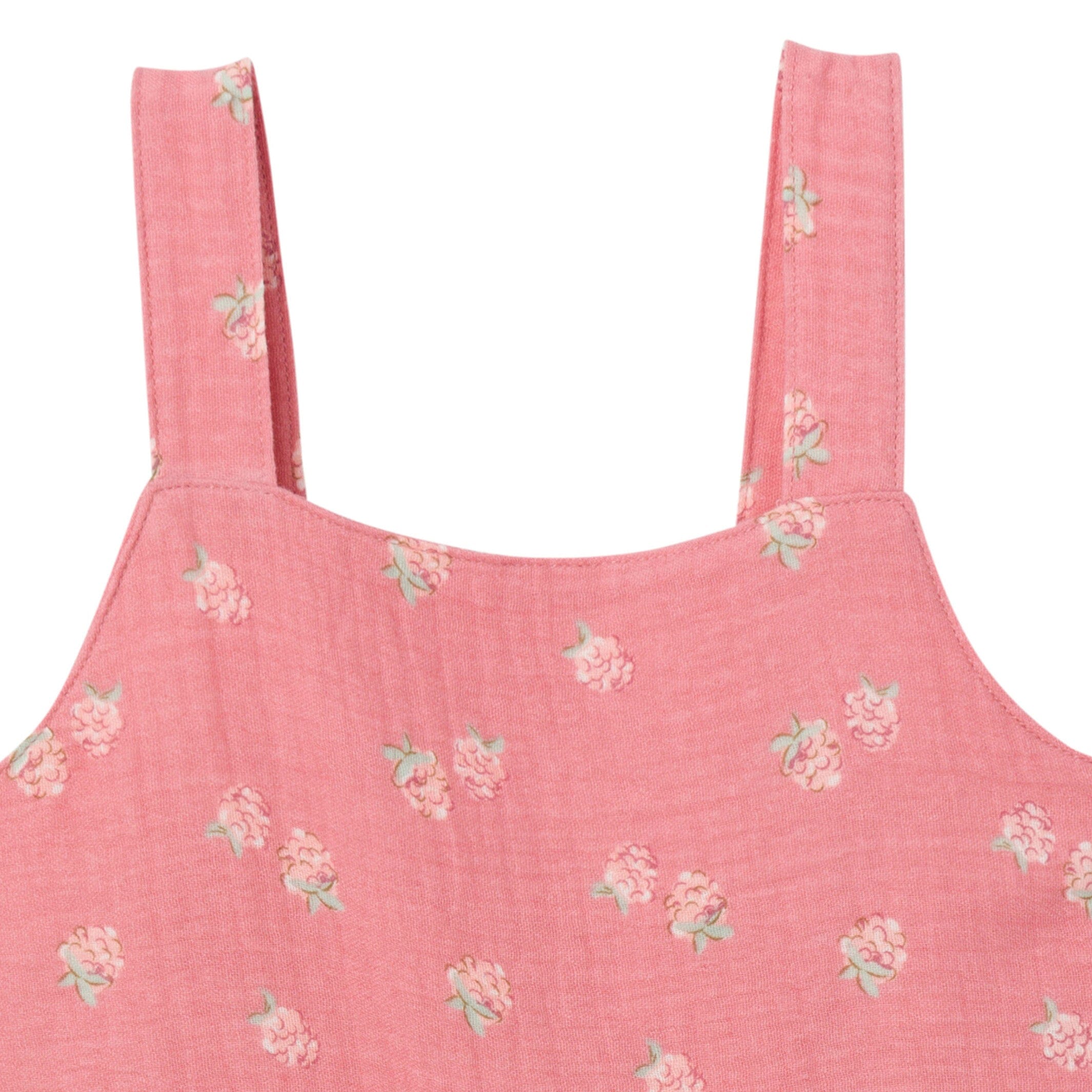 Mommy & Me Pink Raspberries Gauze Dresses Bundle - Image 3
