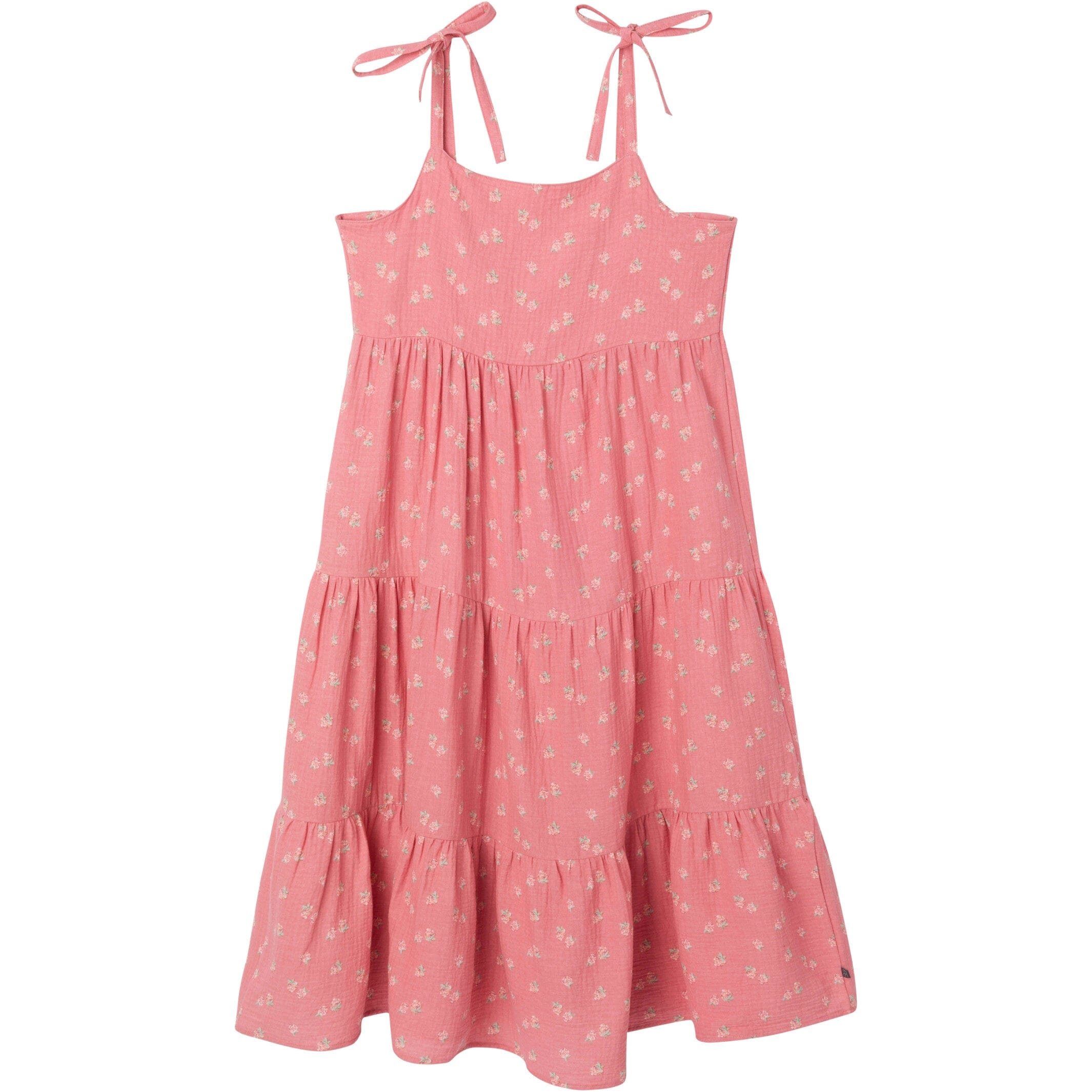 Mommy & Me Pink Raspberries Gauze Dresses Bundle - Image 5